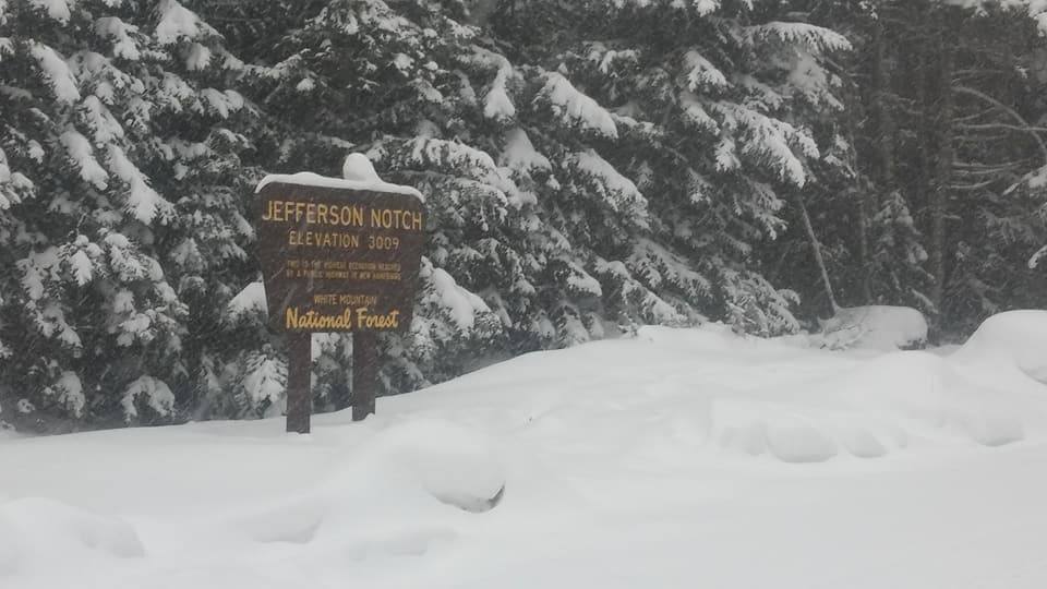 Twin Mountain snowmobile riding area