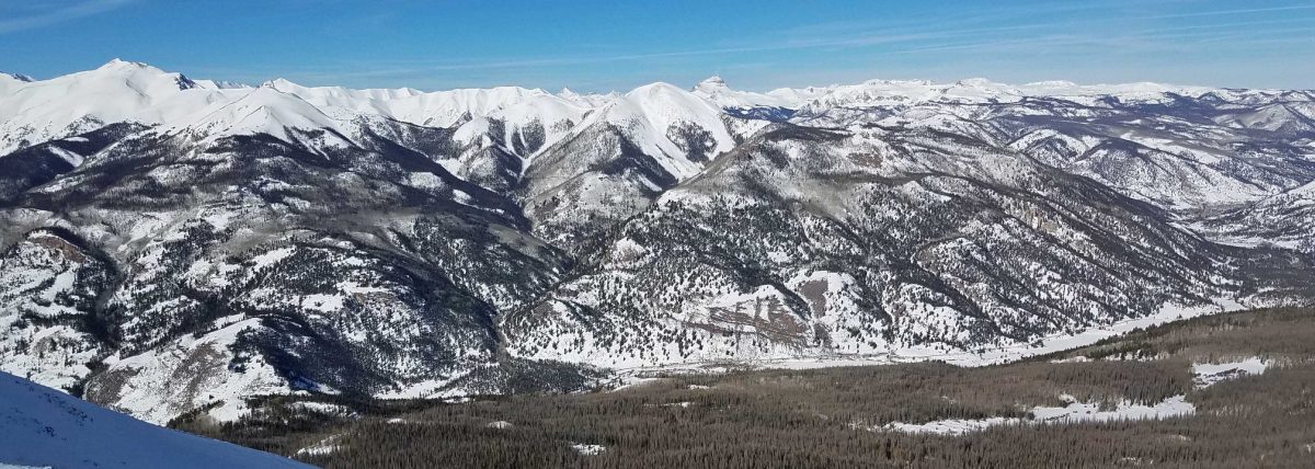 Lake City snowmobile riding area