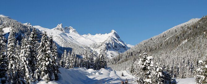 Whistler snowmobile riding area
