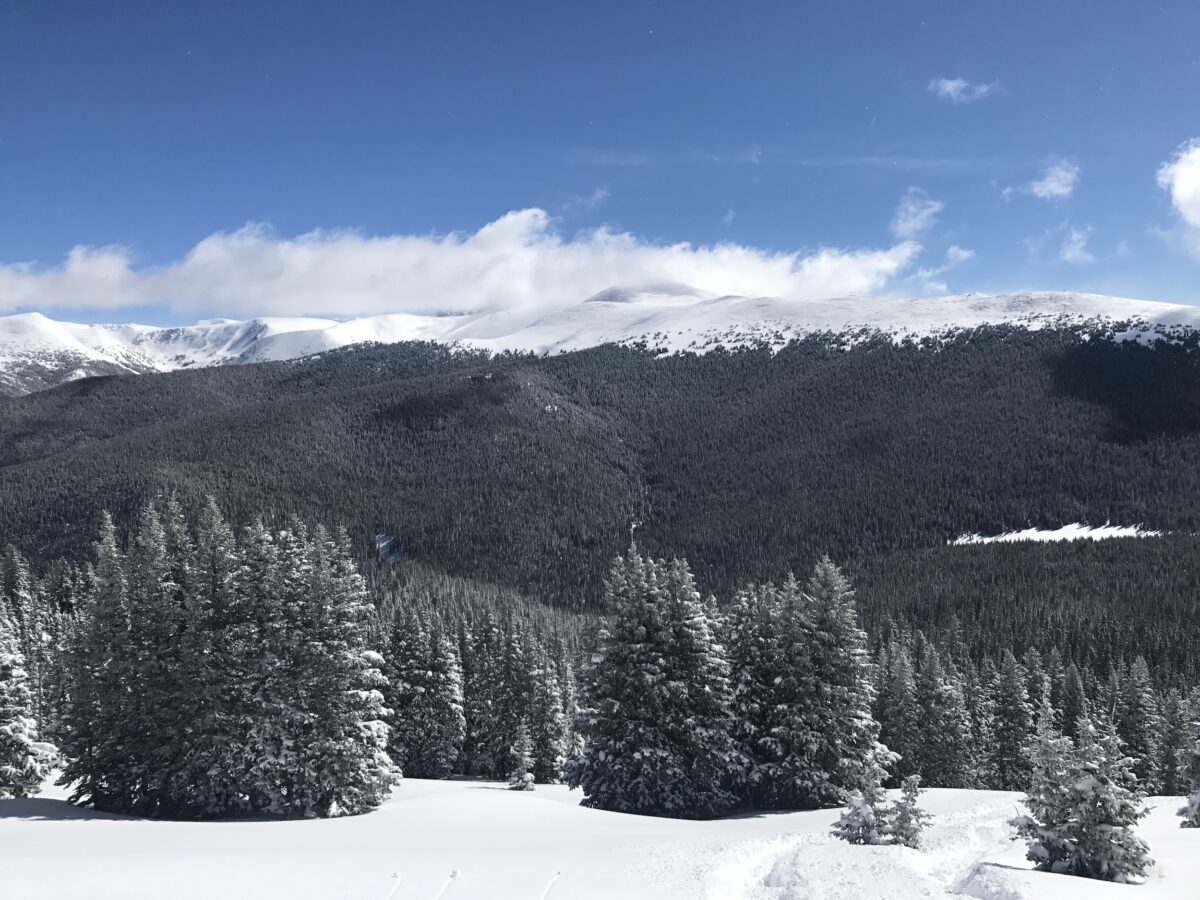 Stanley snowmobile riding area
