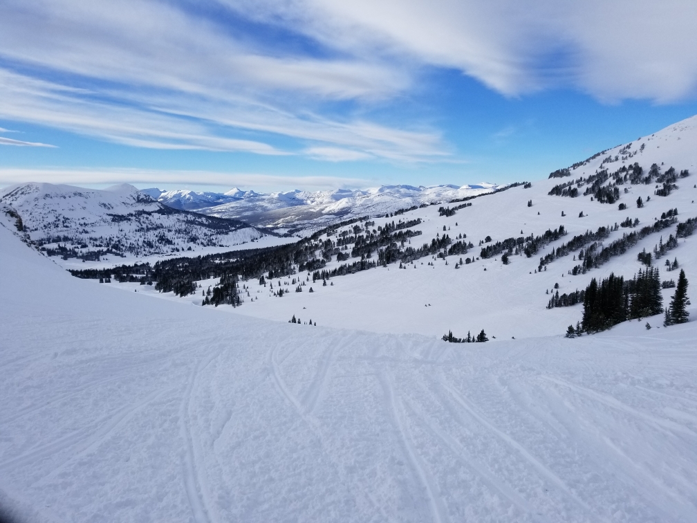 Cooke City snowmobile riding area
