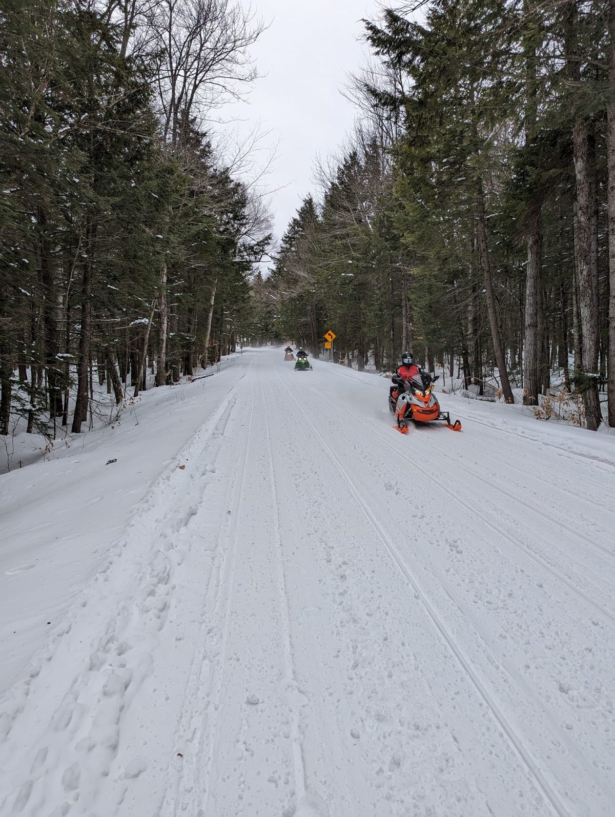 Bear Notch snowmobile riding area