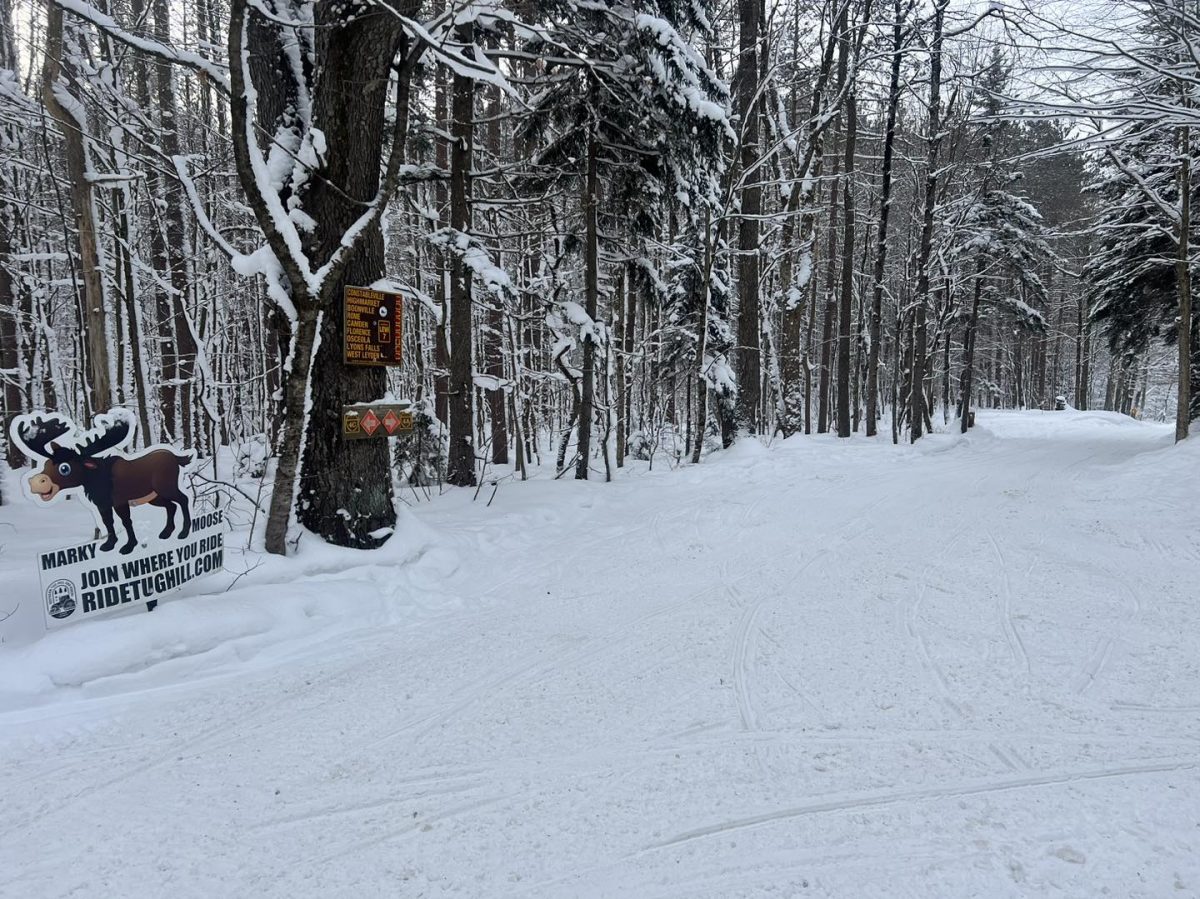 Tug Hill snowmobile riding area