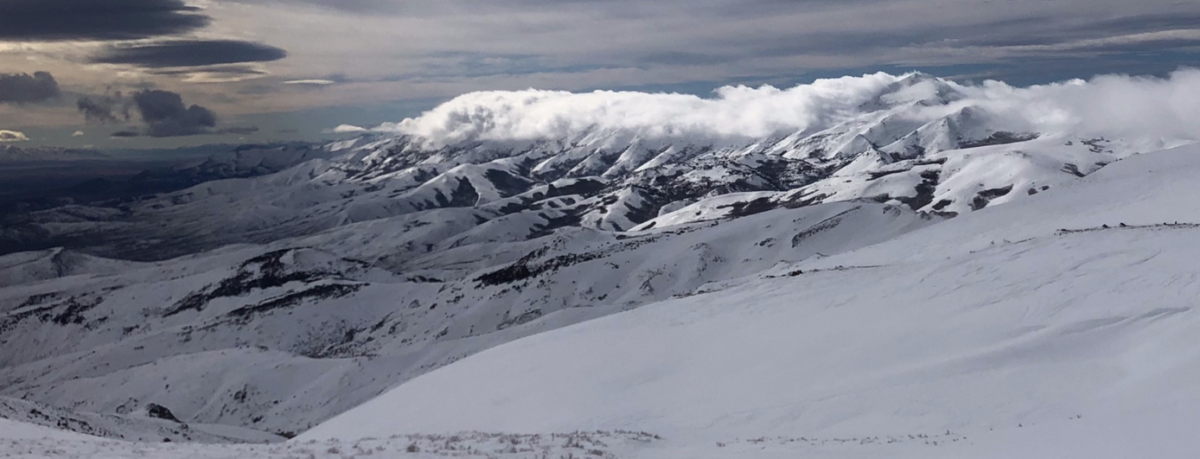 Paradise Valley snowmobile riding area