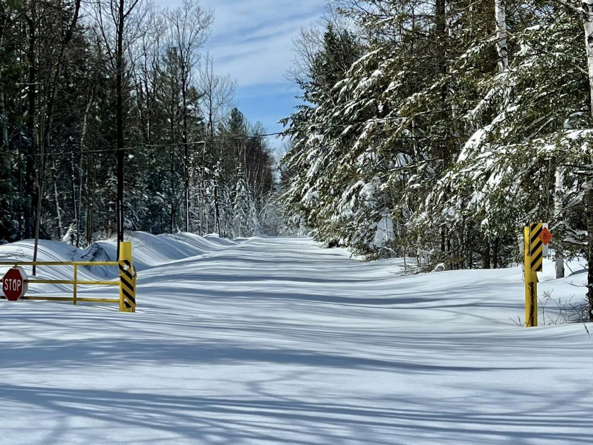 Sault Ste. Marie snowmobile riding area