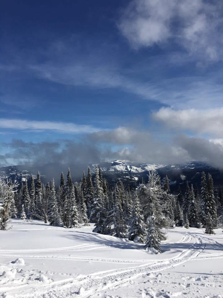 Fish Creek snowmobile riding area
