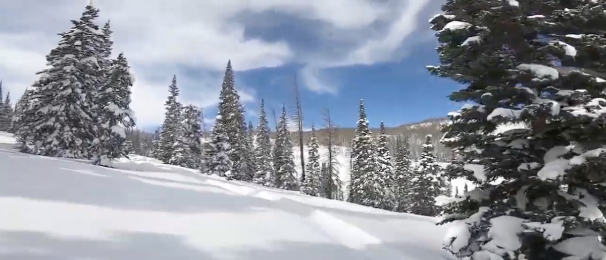 Strawberry Res/Current Creek snowmobile riding area