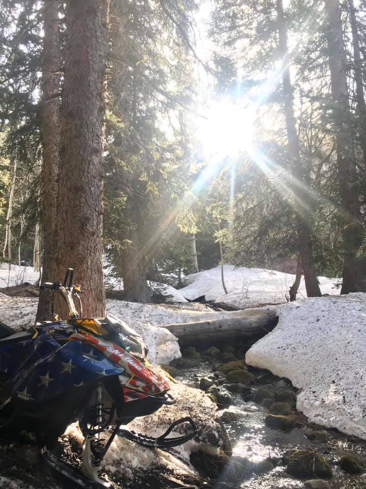 Logan snowmobile riding area