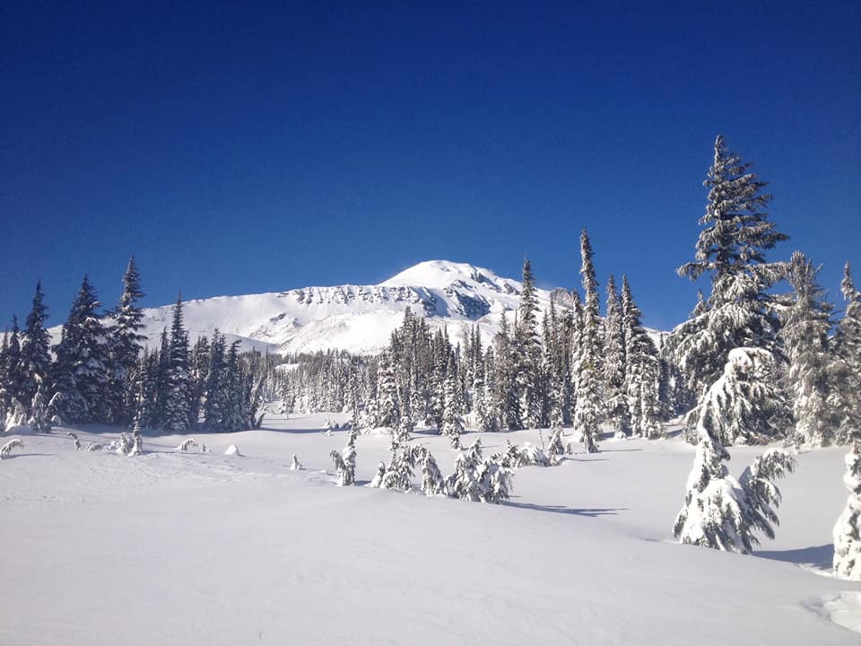 Flattop snowmobile riding area