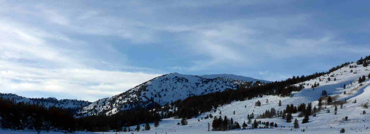 Tahoe Meadows snowmobile riding area